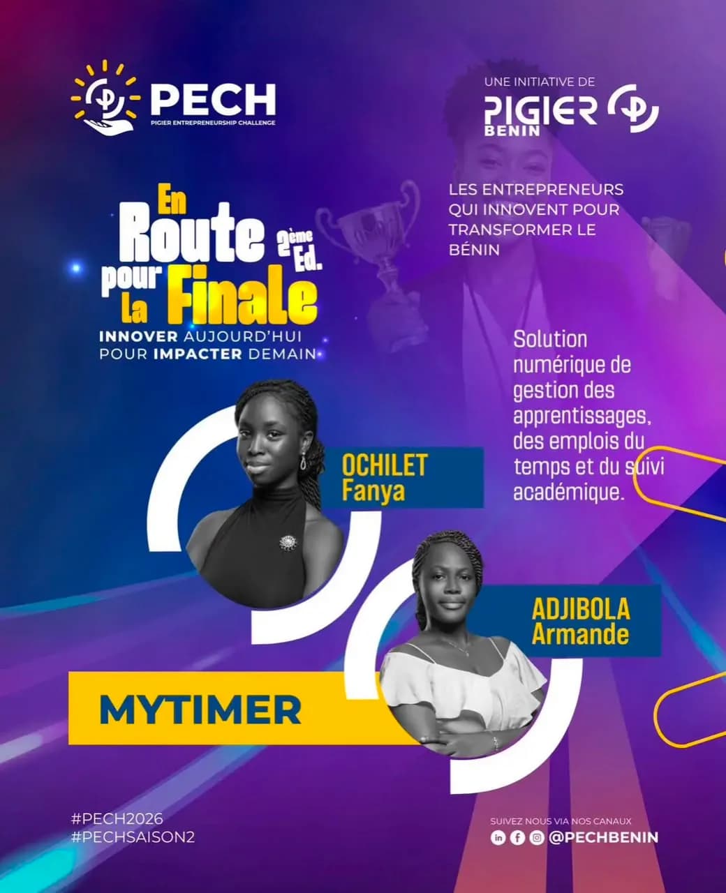 Pigier Entrepreneurship Callenge
