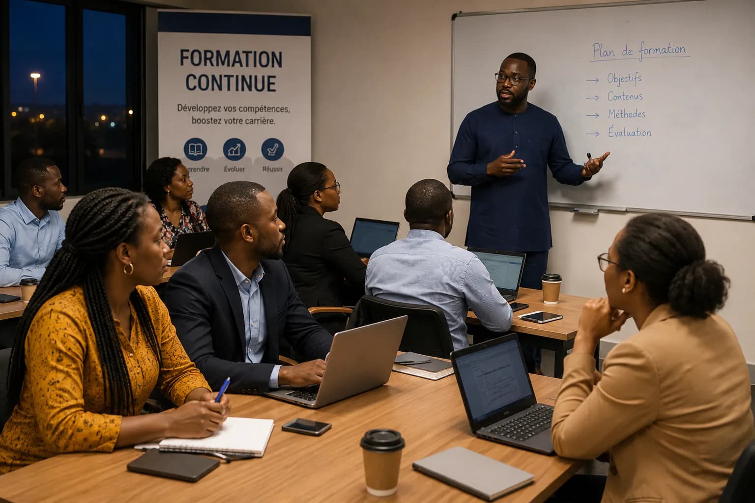 Professionnels en formation continue